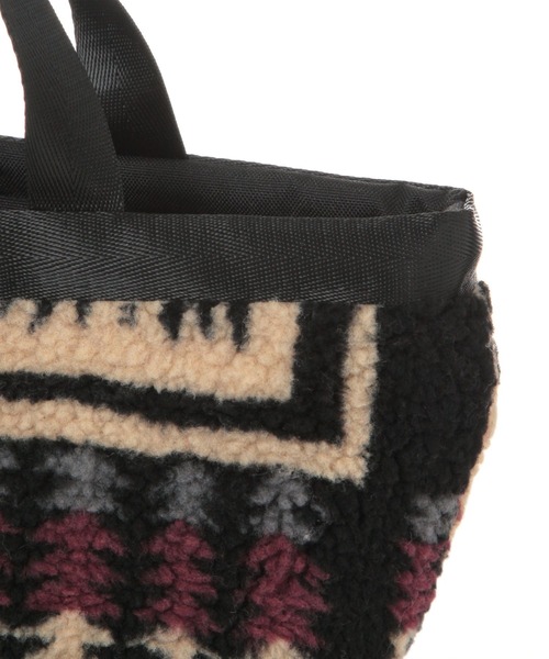 PENDLETON（ペンドルトン）の「【PENDLETON(ペンドルトン)】ボアトート（ハンドバッグ・レディース・オフホワイト/ブラック・FREE）」の10枚目の写真