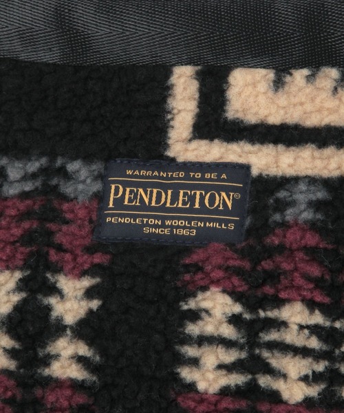 PENDLETON（ペンドルトン）の「【PENDLETON(ペンドルトン)】ボアトート（ハンドバッグ・レディース・オフホワイト/ブラック・FREE）」の11枚目の写真