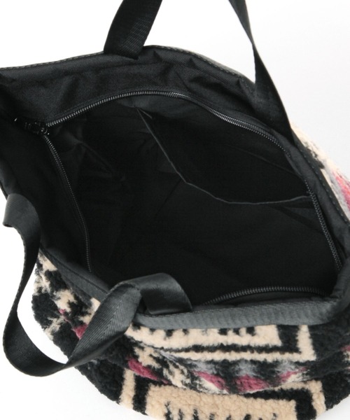 PENDLETON（ペンドルトン）の「【PENDLETON(ペンドルトン)】ボアトート（ハンドバッグ・レディース・オフホワイト/ブラック・FREE）」の14枚目の写真