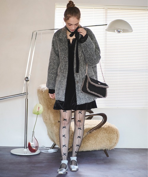 loin nuit(ロワンニュイ)の「choker velour one-piece / チョーカーベロアワンピース(ワンピース・レディース・ブラウン/ブラック・FREE)」の21枚目の写真