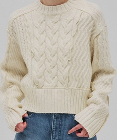 セール】リバーシブルキルティングクルーネック トレーナー