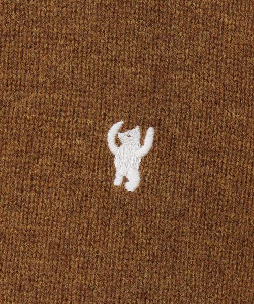 coen（コーエン）の「ラムウールクルーネックニットプルオーバー（ニット/セーター・メンズ・グレー/ネイビー/レッド/ゴールド/ホワイト/ライトブルー・MEDIUM/SMALL/X-LARGE/LARGE）」の17枚目の写真