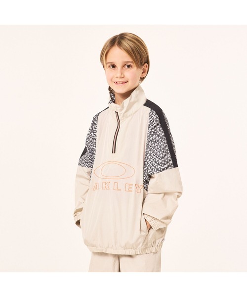 OAKLEY(オークリー)の「オークリー ENHANCE STRT PULLOVER YTR 7.0 /JACKET ジャケット /YOUTH キッズ・ユース/OAKLEY(その他アウター・キッズ・ピンク系/ブラック/ベージュ・XS/L/M/S)」の2枚目の写真