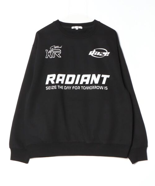 SlashDate(スラッシュデイト)の「【82】サッカーデザイン 裏起毛 スウェット ブロークコア(スウェット・レディース・アッシュグレー/ワイン/ブラック/ワイン系/ライトグレー系/ブラック系・L/M)」の7枚目の写真