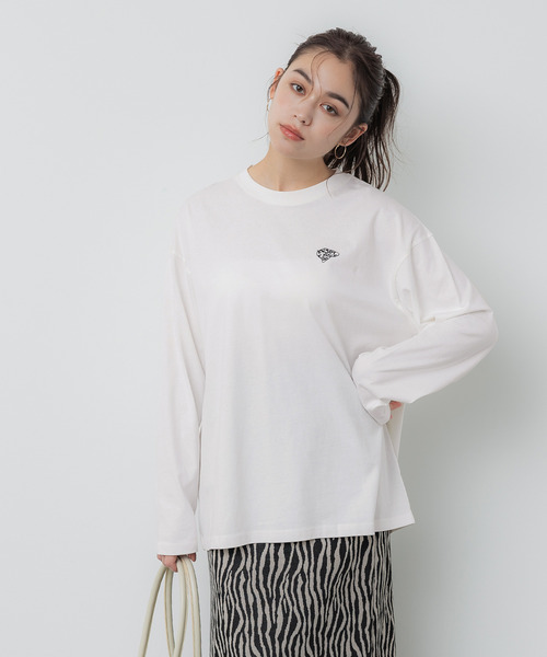 coca(coca)(コカ)の「【WEB限定セール】ポイントフィッシュロングTシャツ(Tシャツ/カットソー・メンズ・アイボリー/ライトグレー/ブラウン/チャコール・XL/M/L)」の6枚目の写真