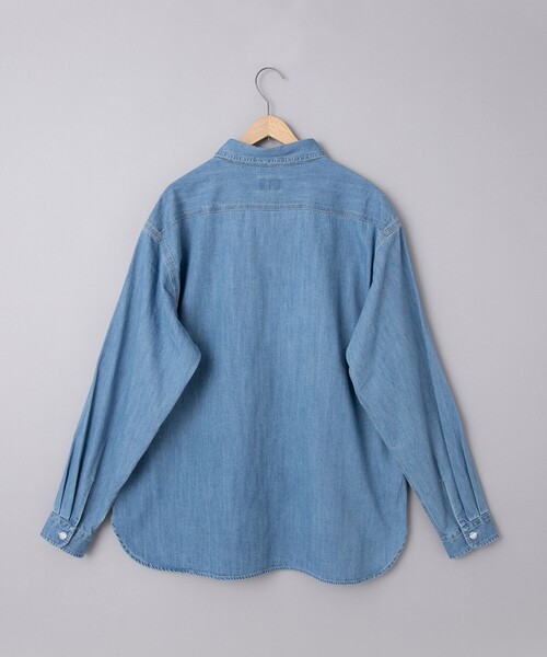 SMITH’S（スミス）別注デニムワークシャツ（コバルト／ネイビー）（シャツ/ブラウス）｜SMITH'S（スミス）