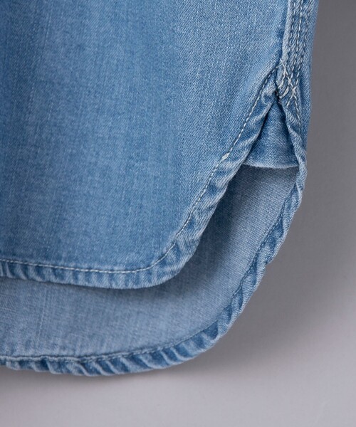 SMITH’S（スミス）別注デニムワークシャツ（コバルト／ネイビー）（シャツ/ブラウス）｜SMITH'S（スミス）