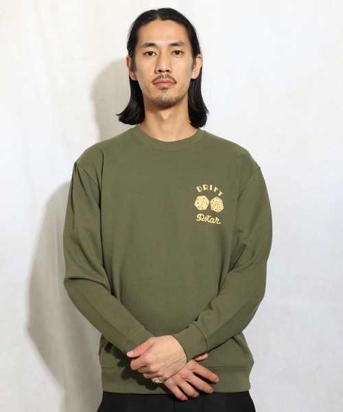 ROTAR（ローター）の「DRIFT SWEAT（スウェット・メンズ・ブラック/ホワイト/ライトオリーブ・SMALL/MEDIUM/LARGE/X-LARGE）」の5枚目の写真