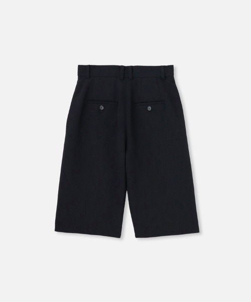 allureville(アルアバイル)の「平二重織タックハーフパンツ(その他パンツ・レディース・ネイビー/グレー系その他・1/2)」の4枚目の写真