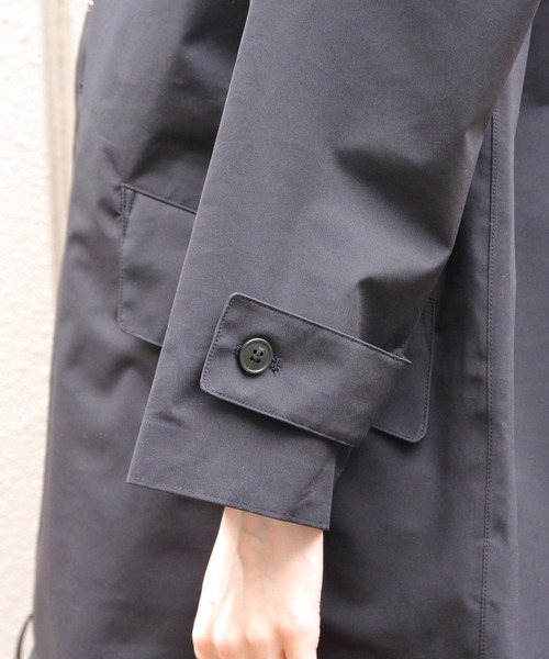 DANTON(ダントン)の「DANTON/ダントン ショートバルマカーンコート SHORT BALMACAAN COAT DT-A0648 TLY(ナイロンジャケット・レディース・ベージュ/ブラック・S/XS)」の20枚目の写真