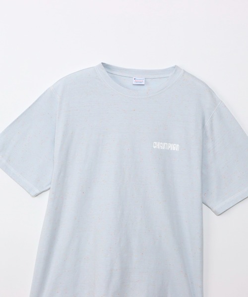 Champion(チャンピオン)の「【Champion/チャンピオン】レディース ショートスリーブTシャツ(Tシャツ/カットソー・レディース・オートミール/ライトピンク/サックスブルー/ペールイエロー・LARGE/MEDIUM)」の10枚目の写真