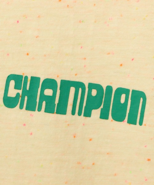 Champion(チャンピオン)の「【Champion/チャンピオン】レディース ショートスリーブTシャツ(Tシャツ/カットソー・レディース・オートミール/ライトピンク/サックスブルー/ペールイエロー・LARGE/MEDIUM)」の13枚目の写真