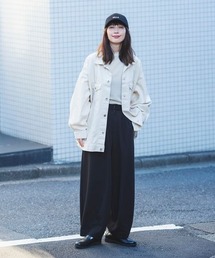 studio CLIP | 【みんなのリクエストパンツ】タックコクーンパンツ[プチ・プラスサイズあり]《オケージョン2025》(その他パンツ)