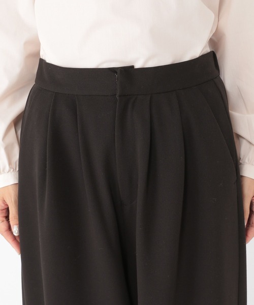 セール】【みんなのリクエストパンツ】タックコクーンパンツ[プチ