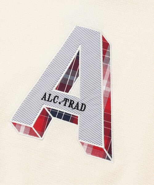 apres les cours（アプレレクール）の「アルファベットモチーフTシャツ（Tシャツ/カットソー・キッズ・ネイビー/アイボリー・130/80/90/100/110/120）」の13枚目の写真