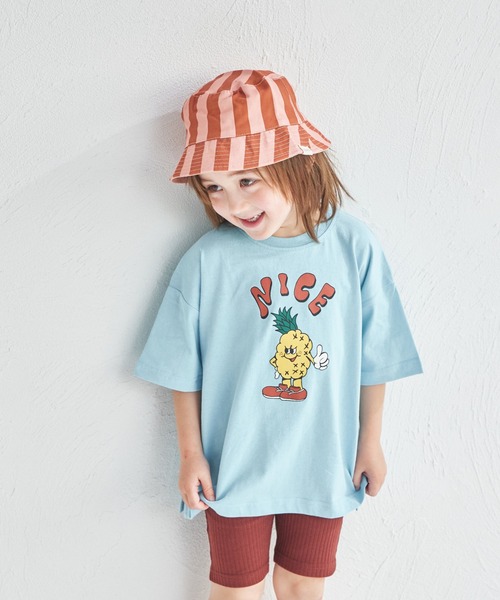 pairmanon（ペアマノン）の「【綿100%】【リンクコーデ】オリジナル ポップ グラフィック 半袖 Tシャツ（Tシャツ/カットソー・キッズ・ブラック系その他2/ブルー系その他2/ブルー系その他3/ブラウン系その他/ピンク系その他/ベージュ系その他4/ホワイト系その他/ベージュ系その他/ブラック系その他/ブラック系その他3/ホワイト系その他2/ホワイト系その他3/グリーン系その他/ブルー系その他/ピンク系その他2/ピンク系その他3/ベージュ系その他2/ベージュ系その他3・120/110/140/100/90/130/150/80）」の14枚目の写真