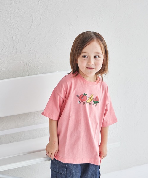 pairmanon（ペアマノン）の「【綿100%】【リンクコーデ】オリジナル ポップ グラフィック 半袖 Tシャツ（Tシャツ/カットソー・キッズ・ブラック系その他2/ブルー系その他2/ブルー系その他3/ブラウン系その他/ピンク系その他/ベージュ系その他4/ホワイト系その他/ベージュ系その他/ブラック系その他/ブラック系その他3/ホワイト系その他2/ホワイト系その他3/グリーン系その他/ブルー系その他/ピンク系その他2/ピンク系その他3/ベージュ系その他2/ベージュ系その他3・120/110/140/100/90/130/150/80）」の16枚目の写真