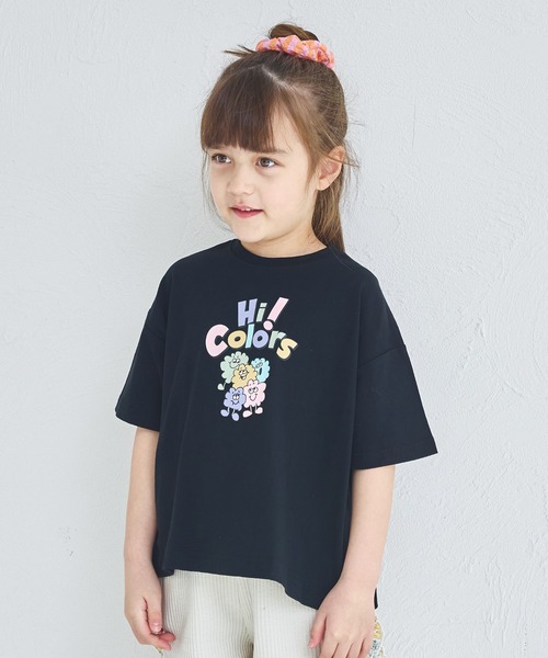 pairmanon（ペアマノン）の「【綿100%】【リンクコーデ】オリジナル ポップ グラフィック 半袖 Tシャツ（Tシャツ/カットソー・キッズ・ブラック系その他2/ブルー系その他2/ブルー系その他3/ブラウン系その他/ピンク系その他/ベージュ系その他4/ホワイト系その他/ベージュ系その他/ブラック系その他/ブラック系その他3/ホワイト系その他2/ホワイト系その他3/グリーン系その他/ブルー系その他/ピンク系その他2/ピンク系その他3/ベージュ系その他2/ベージュ系その他3・120/110/140/100/90/130/150/80）」の6枚目の写真