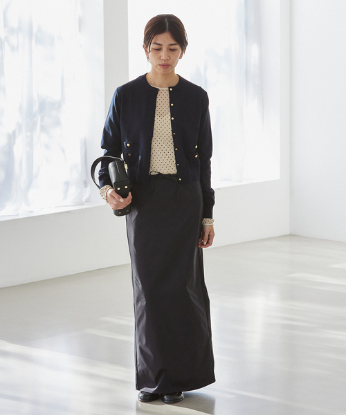 IENA イエナ　フロッキードットシアープルオーバー IENA｜フロッキードット シアー プルオーバー | Rakuten Fashion