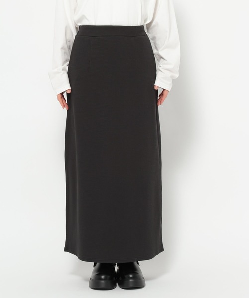 LEPSIM（レプシィム）の「ワッフルナロースカート　290315（スカート・レディース・ブラック/ブラック系その他/アイボリー/イエロー系その他/ピンク/レッド/ブルー・FREE）」の12枚目の写真