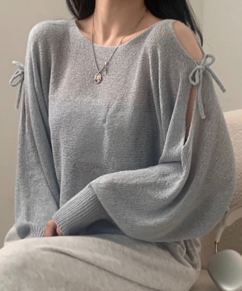 【最終価格】cygne オープンリボンニット knit | Cygne