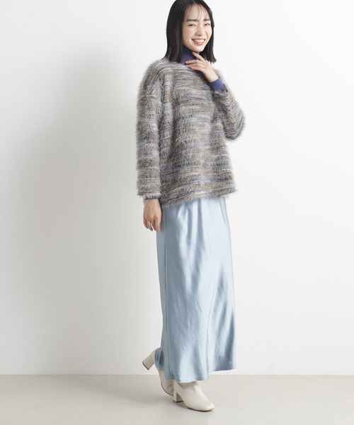 FOUND GOOD(ファウンドグッド)の「MIXシャギーPO(その他トップス・レディース・グリーン系8/グレー系5・M/S/L)」の3枚目の写真