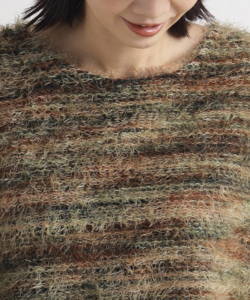 FOUND GOOD(ファウンドグッド)の「MIXシャギーPO(その他トップス・レディース・グリーン系8/グレー系5・M/S/L)」の9枚目の写真