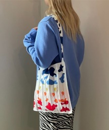 KNT365（ケイエヌティサンロクゴ）の「Knitty Cow（トートバッグ）」