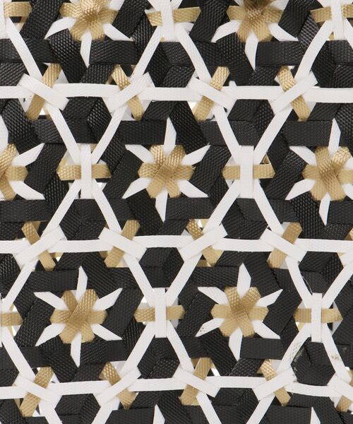 le.coeur blanc（ルクールブラン）の「フラワーモチーフトート（トートバッグ・レディース・ベージュ/ブラック・FREE）」の20枚目の写真