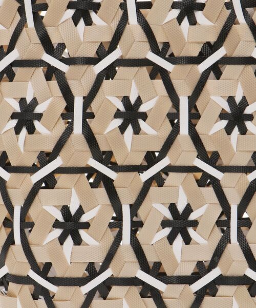 le.coeur blanc（ルクールブラン）の「フラワーモチーフトート（トートバッグ・レディース・ベージュ/ブラック・FREE）」の21枚目の写真