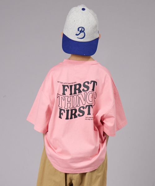 PAIRMANON STREET(ペアマノンストリート)の「【PAIRMANON STREET】オリジナル バック プリント 半袖 Tシャツ(Tシャツ/カットソー・キッズ・ホワイト/イエロー系その他/ベージュ系その他/ピンク系その他/ホワイト系その他2/ホワイト系その他3/ホワイト系その他4/ブラック系その他4/ブラック系その他5/カーキ/ブラック系その他2/ブラック系その他3/ベージュ系その他2/ベージュ系その他3/パープル系その他2/ブラック系その他/ホワイト系その他/イエロー/グリーン系その他/パープル系その他・140/150/160/90/100/110/120/130)」の20枚目の写真