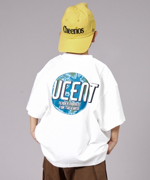 PAIRMANON STREET(ペアマノンストリート)の「【PAIRMANON STREET】オリジナル バック プリント 半袖 Tシャツ(Tシャツ/カットソー・キッズ・ホワイト/イエロー系その他/ベージュ系その他/ピンク系その他/ホワイト系その他2/ホワイト系その他3/ホワイト系その他4/ブラック系その他4/ブラック系その他5/カーキ/ブラック系その他2/ブラック系その他3/ベージュ系その他2/ベージュ系その他3/パープル系その他2/ブラック系その他/ホワイト系その他/イエロー/グリーン系その他/パープル系その他・140/150/160/90/100/110/120/130)」の2枚目の写真