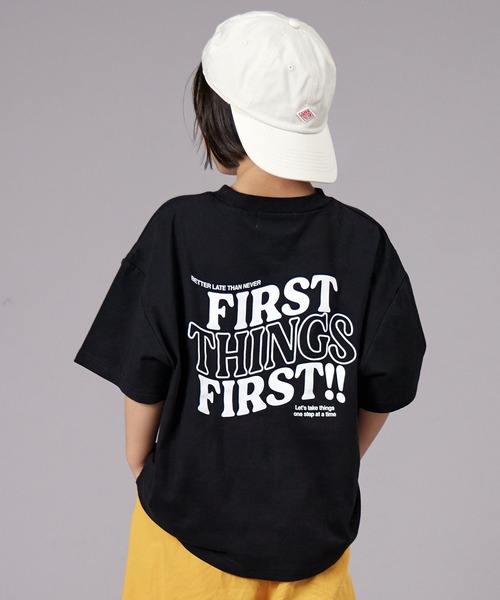 PAIRMANON STREET(ペアマノンストリート)の「【PAIRMANON STREET】オリジナル バック プリント 半袖 Tシャツ(Tシャツ/カットソー・キッズ・ホワイト/イエロー系その他/ベージュ系その他/ピンク系その他/ホワイト系その他2/ホワイト系その他3/ホワイト系その他4/ブラック系その他4/ブラック系その他5/カーキ/ブラック系その他2/ブラック系その他3/ベージュ系その他2/ベージュ系その他3/パープル系その他2/ブラック系その他/ホワイト系その他/イエロー/グリーン系その他/パープル系その他・140/150/160/90/100/110/120/130)」の8枚目の写真