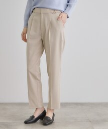 【洗濯機で洗える】2WAYストレッチテーパードパンツ