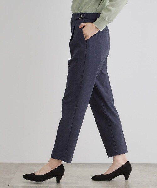 grove（グローブ）の「【洗濯機で洗える】2WAYストレッチテーパードパンツ（その他パンツ・レディース・ライトベージュ/グレー/ネイビー・02/03/04/01/05）」の4枚目の写真