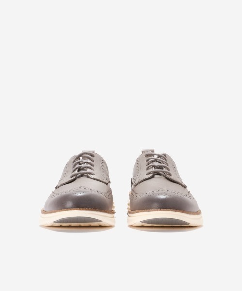COLE HAAN（コールハーン）の「グランド ハリオン ウィングチップオックスフォード mens（スニーカー・メンズ・グレー・8/10/9/8.5/9.5/10.5/7.5）」の3枚目の写真
