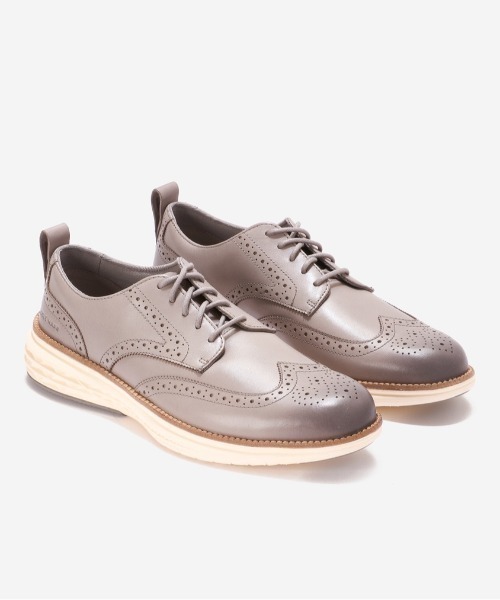 COLE HAAN（コールハーン）の「グランド ハリオン ウィングチップオックスフォード mens（スニーカー・メンズ・グレー・8/10/9/8.5/9.5/10.5/7.5）」の2枚目の写真