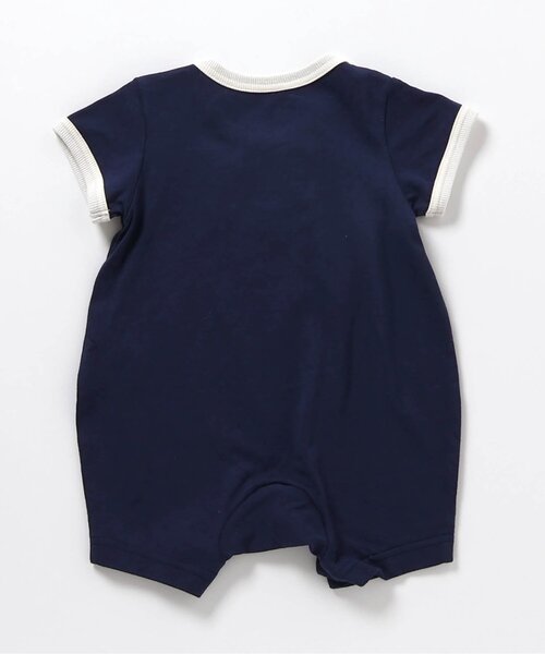 BREEZE（ブリーズ）の「【リンク】BOYSカレッジボディオール（ロンパース・キッズ・ネイビー/レッド・80/70）」の6枚目の写真