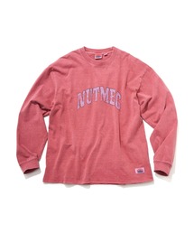 NO NEED | 【NUTMEG】製品染めナンバリングロンＴ(Tシャツ/カットソー)