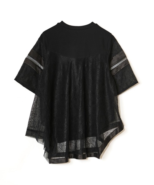 AULAAILA　レースチュニックTシャツ レースチュニックTシャツ（Tシャツ/カットソー）｜AULA AILA
