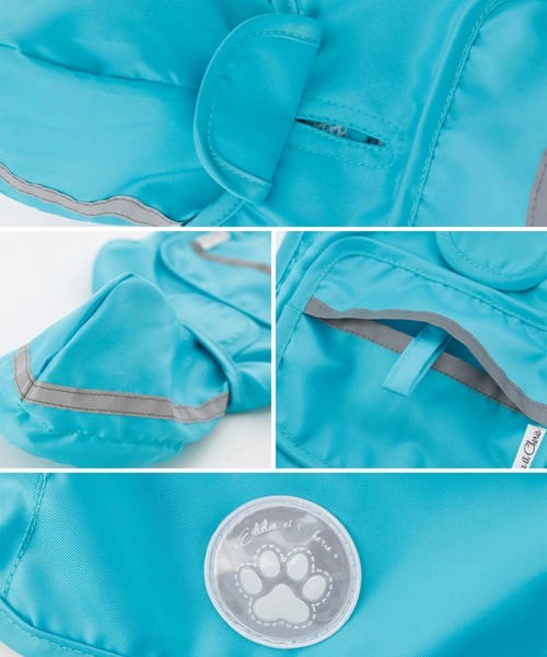 Catherine Cottage(キャサリンコテージ)の「ドッグウェア ポケッタブルレインコート(ペットウェア・レディース・ブルー/イエロー/ピンク・L/LL)」の7枚目の写真