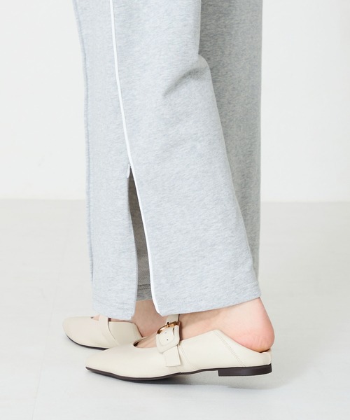 WA ORiental TRaffic(ダブルエーオリエンタルトラフィック)の「配色バックル柔らかフラットパンプス/52118(パンプス・レディース・ホワイト/ブラック/グリーン・41/39/38/40/42/34/37/36/35)」の15枚目の写真