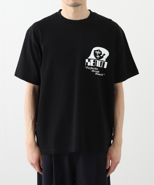 LOOSE JOINTS(ルーズジョインツ)の「LOOSE JOINTS/ルーズ・ジョインツ ED DAVIS-ZERO-ZEN(Tシャツ/カットソー・メンズ・ホワイト/ブラック・MEDIUM/LARGE)」の9枚目の写真