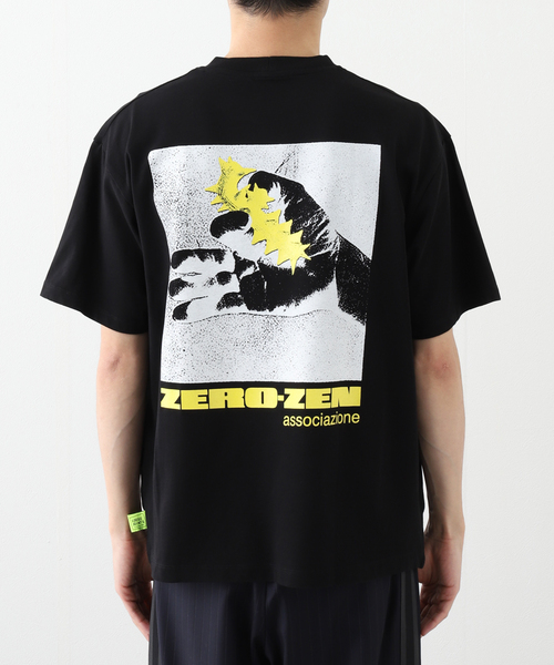 LOOSE JOINTS(ルーズジョインツ)の「LOOSE JOINTS/ルーズ・ジョインツ ED DAVIS-ZERO-ZEN(Tシャツ/カットソー・メンズ・ホワイト/ブラック・MEDIUM/LARGE)」の11枚目の写真