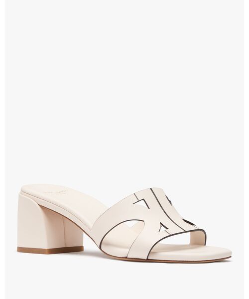 kate spade new york（ケイトスペード ニューヨーク）の「デュオ ブロック ヒール サンダル（サンダル・レディース・ベージュ・7/6/8/5）」の5枚目の写真