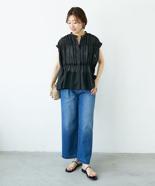 le.coeur blanc（ルクールブラン）の「NICOLASLAINAS別注トングサンダル（サンダル・レディース・ブラック・37/38）」の7枚目の写真