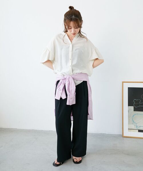 le.coeur blanc（ルクールブラン）の「NICOLASLAINAS別注トングサンダル（サンダル・レディース・ブラック・37/38）」の8枚目の写真