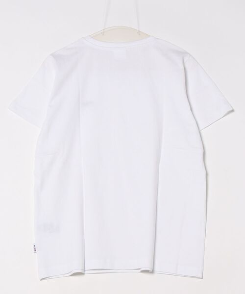 FILA（フィラ）の「《FILA》S/SワンポイントTシャツ FDFGL0042（Tシャツ/カットソー・レディース・ブラック/サックスブルー/ホワイト/ピンク・M/L/LL）」の5枚目の写真