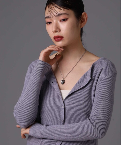 LION HEART(ライオンハート)の「【限定展開】“LH-1”パフィーハートネックレス/サージカルステンレス(金属アレルギー対応)【LION HEART / ライオンハート】(ネックレス・メンズ・シルバー・55cm)」の21枚目の写真