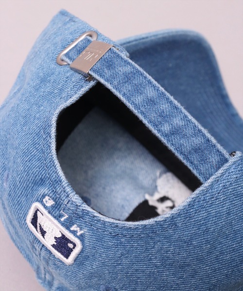 MLB Korea（エムエルビーコリア）の「(GKT)【MLB】Korea ハート 刺繍 メジャーリーグ デニム キャップ（キャップ・レディース・インディゴブルー/ライトインディゴブルー・FREE）」の10枚目の写真